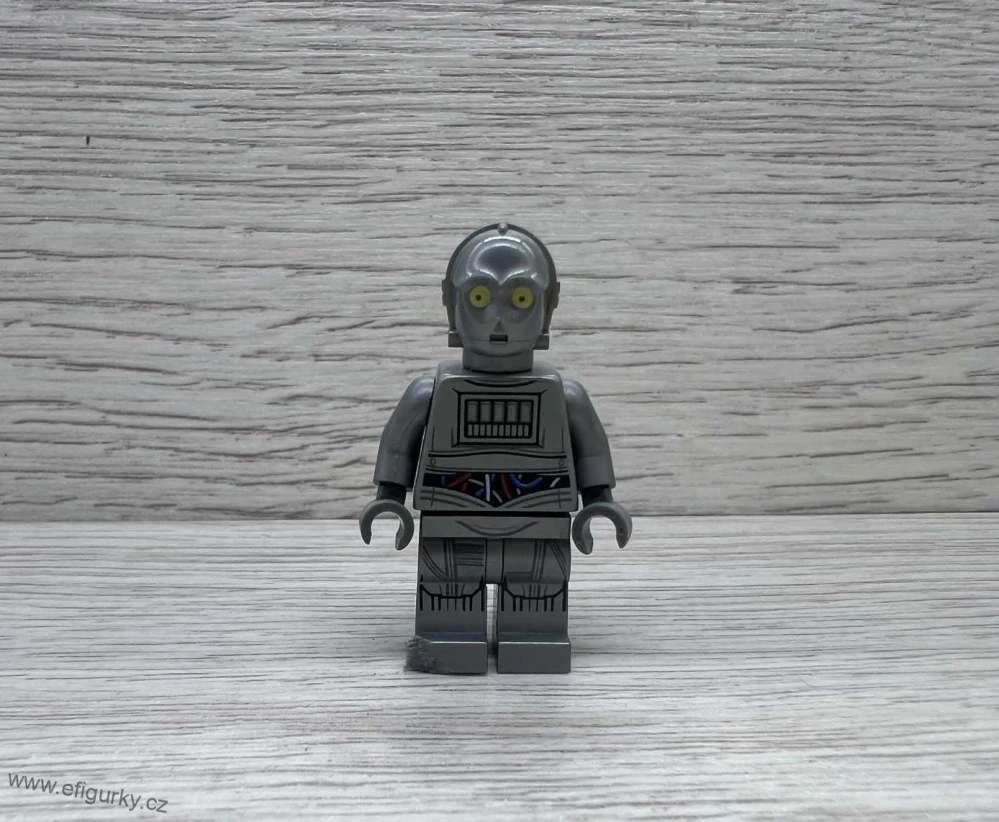 LEGO Star Wars U-3PO stříbrný protokolární droid sw0766 s poškozením