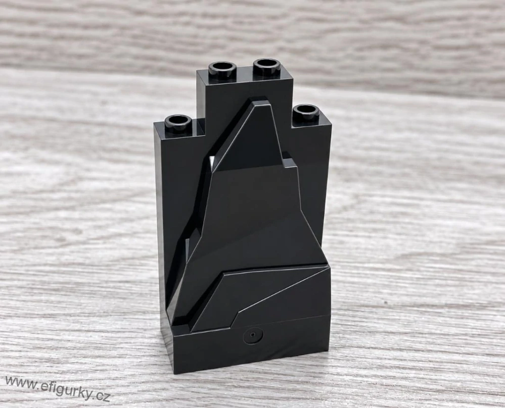 LEGO skalní panel tmavě modrošedý 2 × 4 × 6 47847