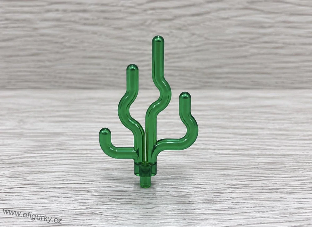 LEGO mořská řasa průhledná zelená 30093