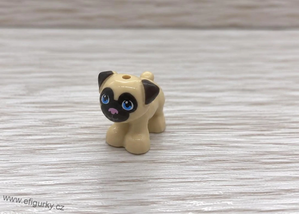 LEGO Friends mops Toffee světle béžový 24111pb01