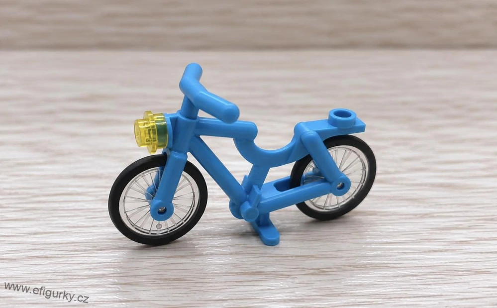 LEGO jízdní kolo světle modré se žlutým světlem 4719c02