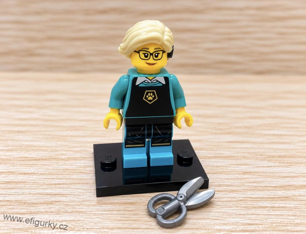 LEGO Minifigures Series 25 Psí kadeřnice Pet Groomer col435