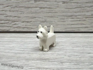 Lego klasické - bílý teriér