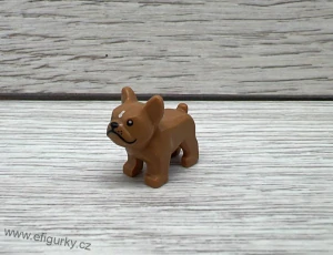 Lego klasické - pes, francouzský buldoček