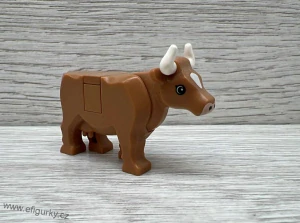 Lego klasické - hnědá kráva