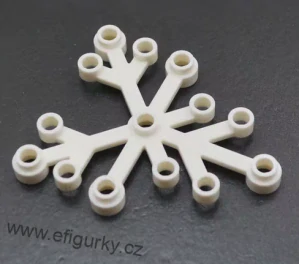 Lego  zeleň -  velký list bílý