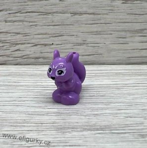  Lego klasické / Friends - fialová veverka