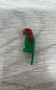 B31. Lego klasické - papoušek  červenozelený