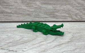 1A2. Lego klasické - Krokodýl zelený