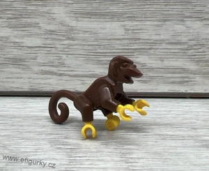 1A12 . Lego klasické  - opice hnědá