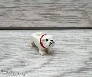1A14. Lego klasické - Bulldog bílý