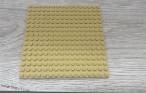 3A7. Lego klasické  / Friends - podložka béžová