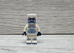 2A4. Lego klasické -  Minecraft Yeti  s červenýma očima