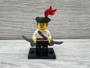 2A11. Lego klasické  Minifigurka Pirátka z 20. série