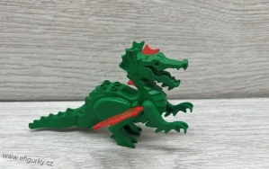  1A43 Lego klasické / Castle - zelený drak