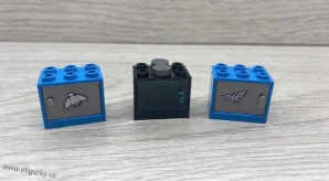 4A14.  Lego klasické / Friends  - skříňky - cena za celek