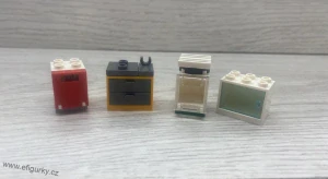4A15.  Lego klasické / Friends  - skříňky - cena za celek