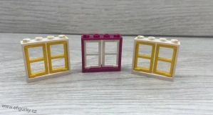 3A45 . Lego klasické - Friends  - okna - cena za celek