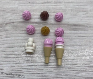 3A50  . Lego klasické - Friends  - zmrzliny - cena za celek