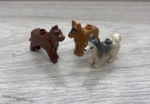 1A52. Lego klasické - psi -  cena za celek 