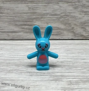 1A59. Lego klasické / Friends- modrý králík