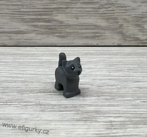 1A60 . Lego klasické / Friends- šedé kotě