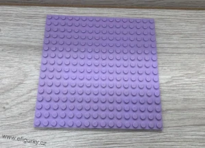 4A43. Lego klasické / Friends  - fialová podložka