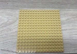 3A86.  Lego klasické - Friends - béžová podložka