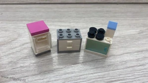3A90.  Lego klasické - Friends -  skříňky