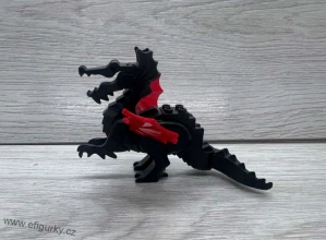 1A78. Lego klasické - Castle -  černý drak
