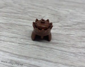 Lego klasické / Castle / Troll- koruna hnědá