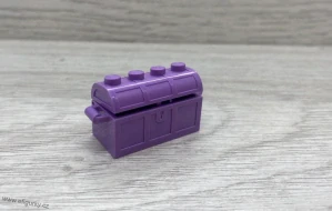 Lego klasické / Friends  - fialová otvírací  truhla