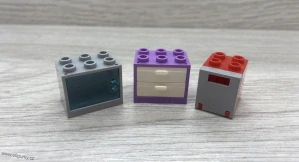 Lego klasické / Friends  - skříňky