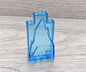 LEGO ledová skála třpytivá světle modrá 47847