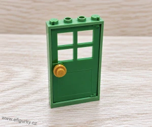 Lego klasické - Friends - zelené dveře
