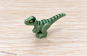 LEGO Jurassic World mládě velociraptora zelené 37829