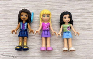 Lego klasické - Friends - panenky- cena za celek