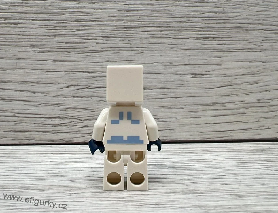 2A4. Lego klasické -  Minecraft Yeti  s červenýma očima