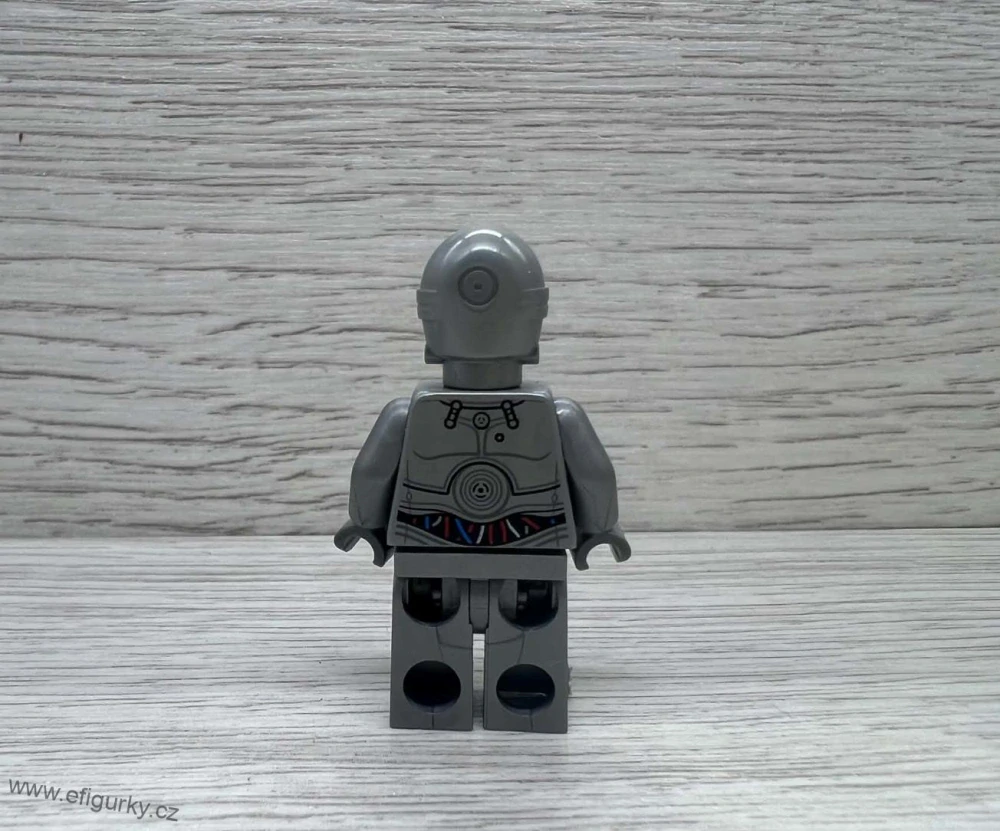 LEGO Star Wars U-3PO stříbrný protokolární droid sw0766 s poškozením