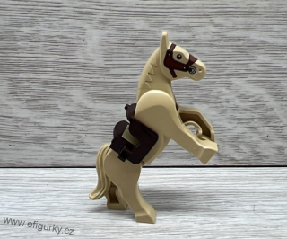 1A27 - Lego klasické / Castle  - kůň béžový